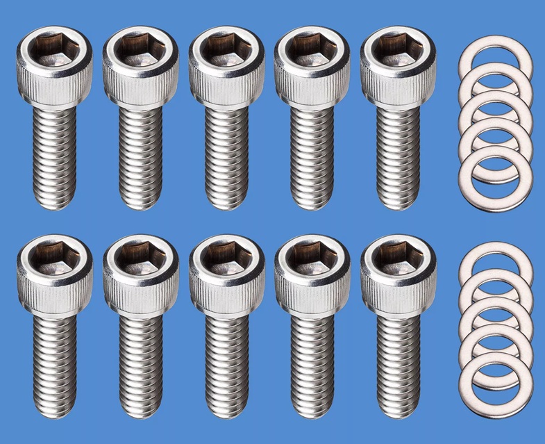 Stainless Valve Cover Allen Bolts 92-03 Magnum V8 5.2L, 5.9L